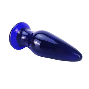 Plug en verre vibrant brillant
