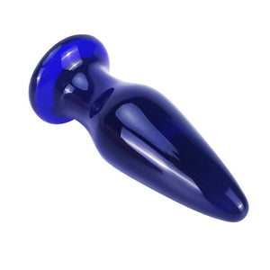 Plug en verre vibrant brillant