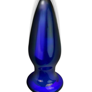 Plug en verre vibrant brillant