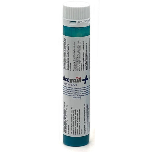 500 COSMETICS - SIZEGAIN PLUS INSTANT SHOT VIGORIZANTE MASCULINO 5 UNITS