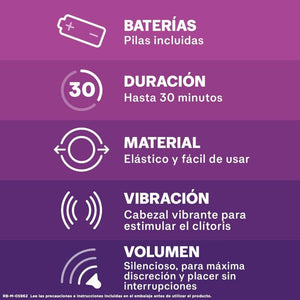 Durex – Anneau pénis vibrant diablillo intense