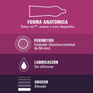Durex – Préservatifs sans latex 12 unités