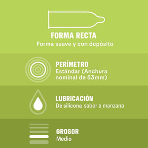 Durex – Taste Me, préservatifs aromatisés fruités (12 unités)
