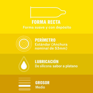 Durex – Taste Me, préservatifs aromatisés fruités (12 unités)
