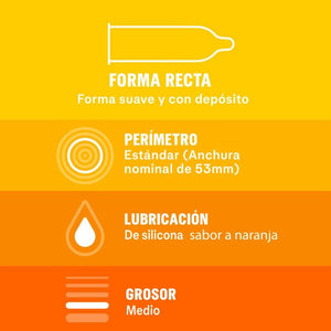 Durex – Taste Me, préservatifs aromatisés fruités (12 unités)