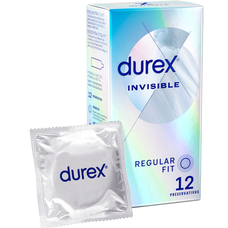 Durex – Invisible extra mince 12 unités