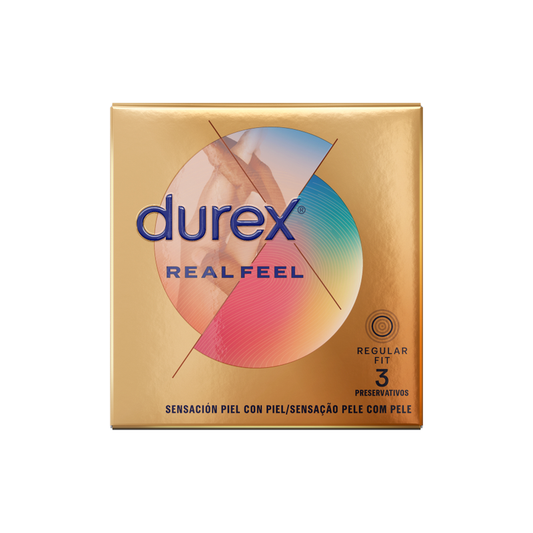 DUREX - REAL FEEL PRESERVATIVES 3 UNITS