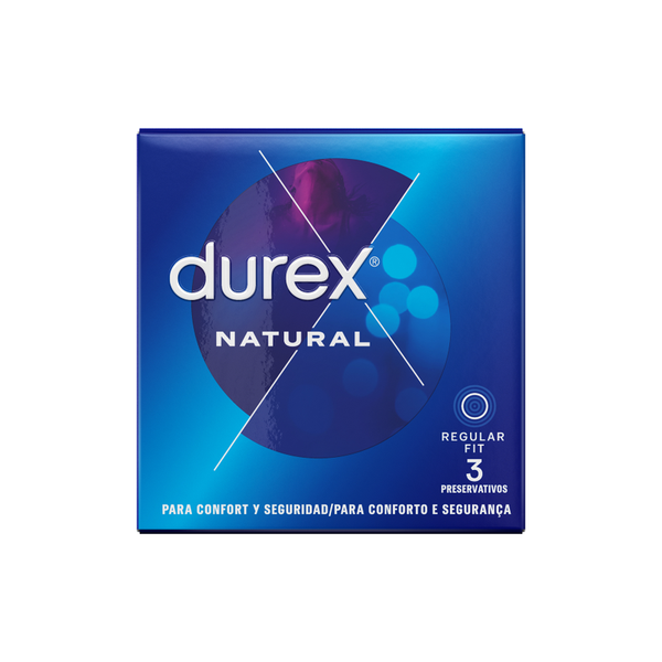 Durex – Natural Comfort, klassieke condooms (3 stuks)