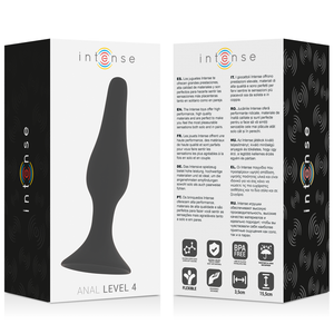 Intense – Anal niveau 4 15,5cm noir