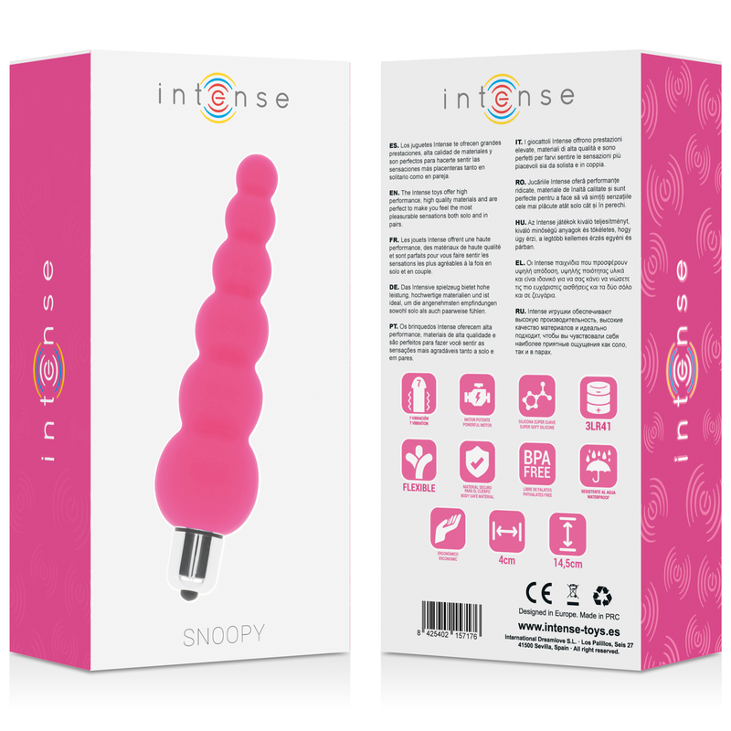 INTENSE - SNOOPY 7 SNELHEDEN SILICONEN ROZE INTENSE