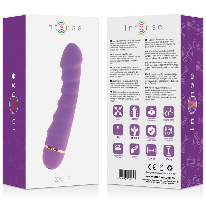Intense – Sally 20 vitesses silicone lilas