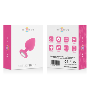 Intense – Plug anal shelki S fuchsia