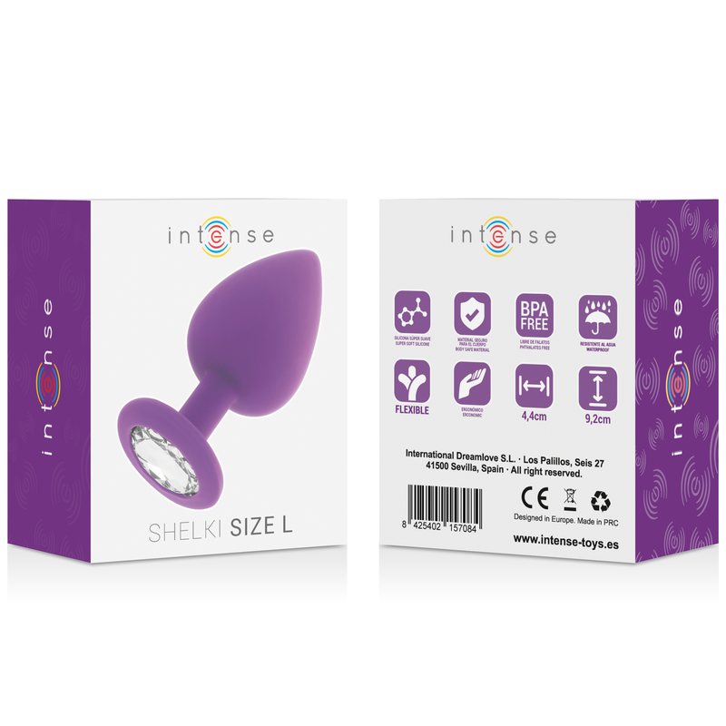 INTENS - SHELKI L ANAAL PLUG LILA