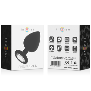 Intense – Plug anal shelki L noir