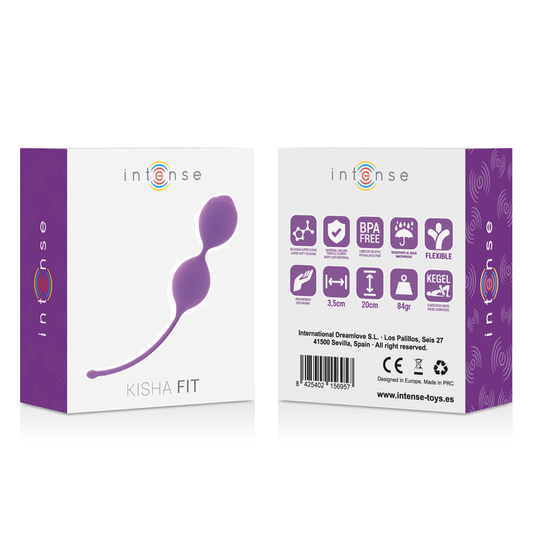 INTENSE - KISHA FIT SILICONEN KEGEL LILA