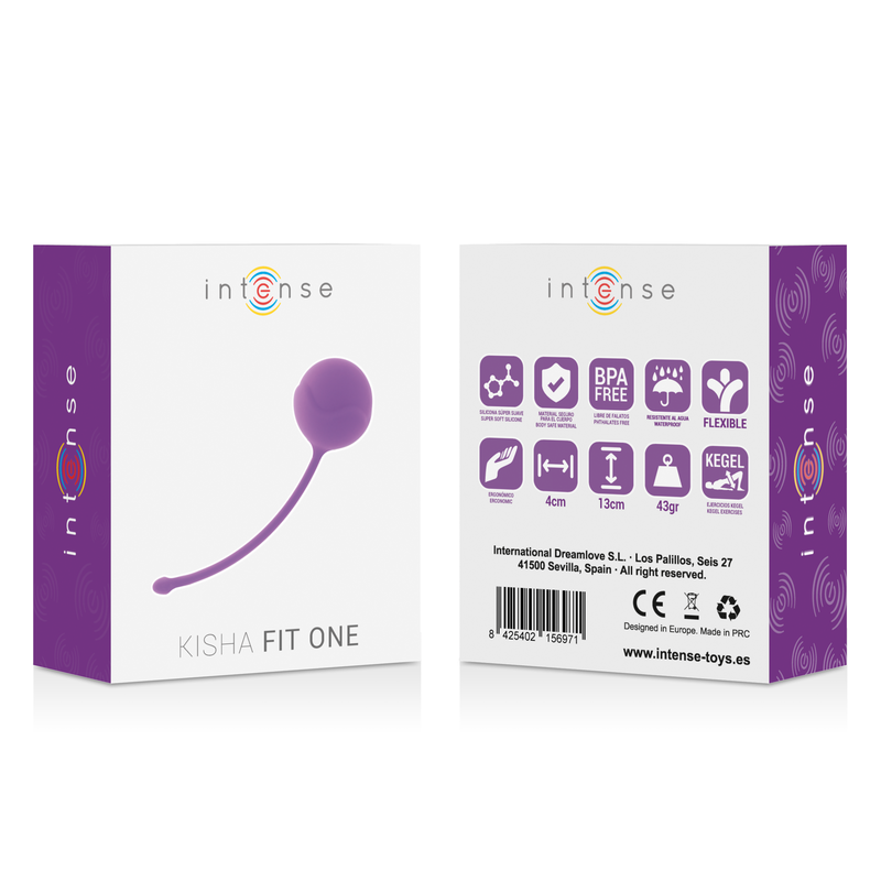 INTENSE - KISHA FIT ONE SILICONEN KEGEL LILA