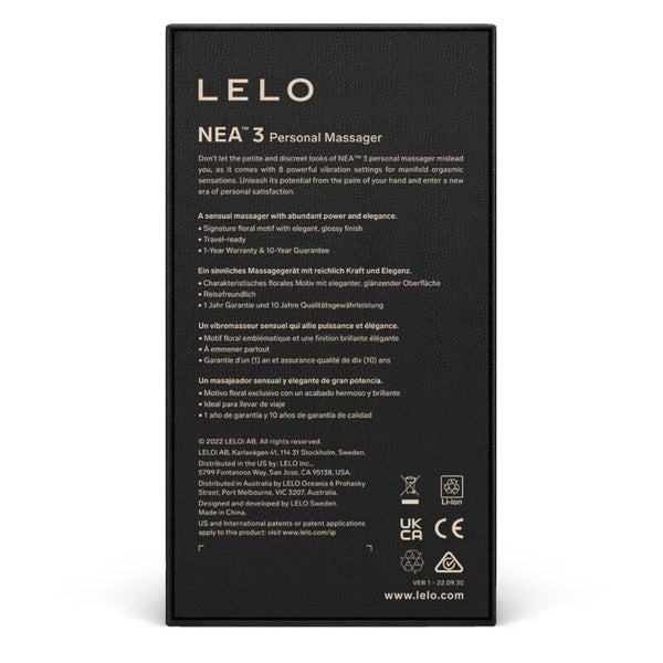 LELO – Masseur personnel nea 3 - bleu