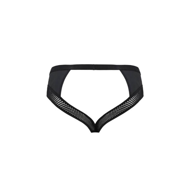 PASSION - 030 BRIEFS ABIERTO TOM NEGRO L/XL