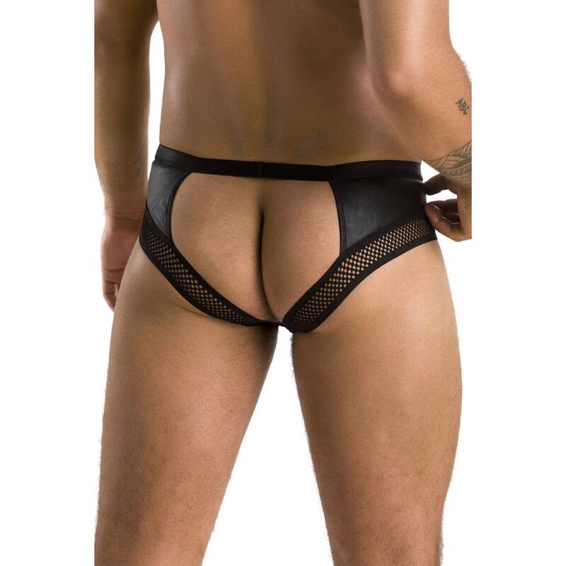 PASSION - 030 BRIEFS ABIERTO TOM NEGRO L/XL