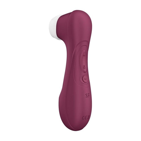 Pro 2 Génération 3 - Double Air Pulse Vibrator - Liquid Air - Rouge Vin