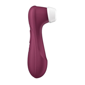 Pro 2 Génération 3 - Double Air Pulse Vibrator - Liquid Air - Rouge Vin