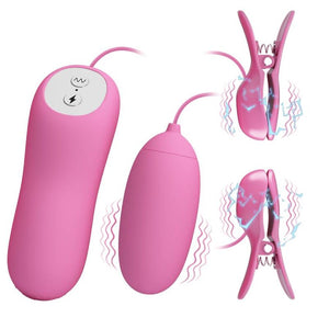 Pretty Love – Pince épiler avec vibration et électrochoc rose