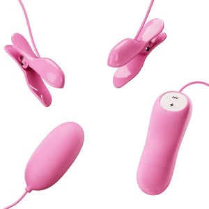 Pretty Love – Pince épiler avec vibration et électrochoc rose