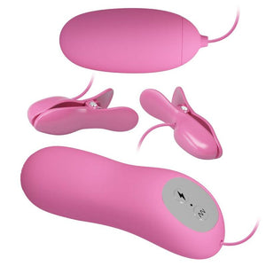 Pretty Love – Pince épiler avec vibration et électrochoc rose