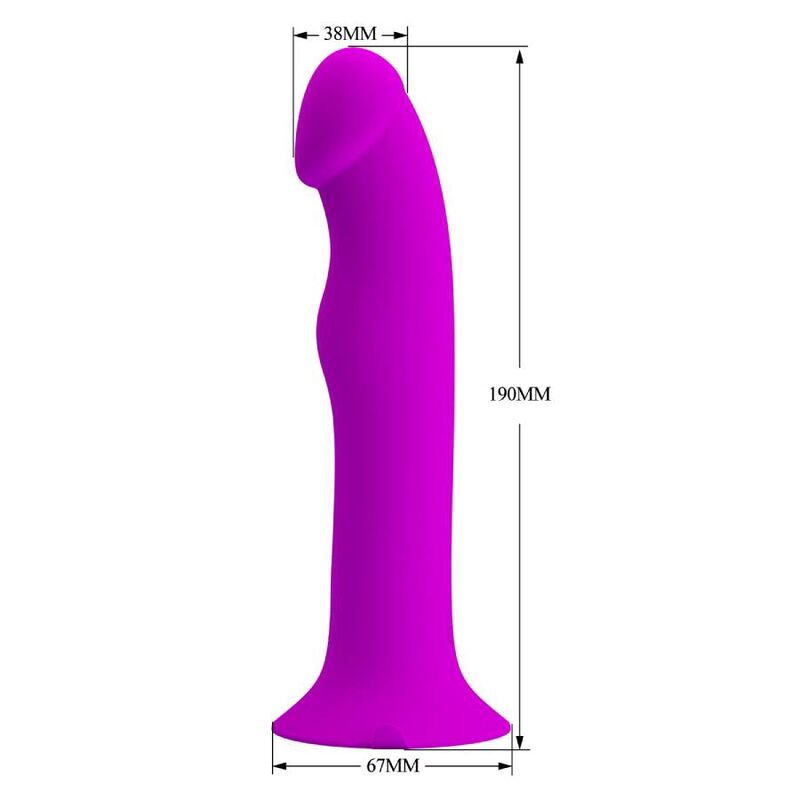 MOOIE LIEFDE - MURRAY VIBRADOR Y ESTIMULADOR PUNTO G MORADO