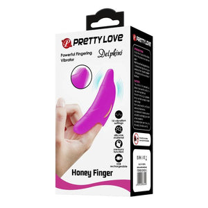 Pretty Love – Puissant stimulateur de doigts violet delphini