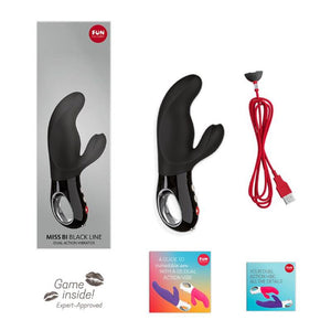 Fun Factory – Miss bi rabbit vibromasseur noir