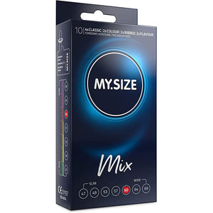 My Size – Mix préservatifs 60 mm 10 unités
