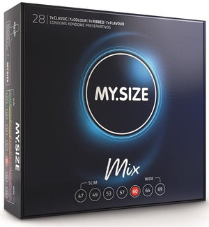 My Size – Mix préservatifs 60 mm 28 unités