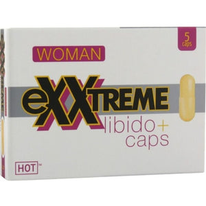 Capsules stimulantes libido Exxtreme pour femme - 5 pièces