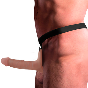 Intense – Harnais creux avec gode en silicone 16 x 3,5 cm