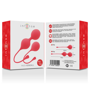 Intense – Pack balles kegel kendall rouge