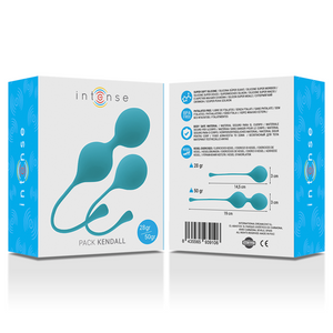 Intense – Pack balles kegel kendall bleu