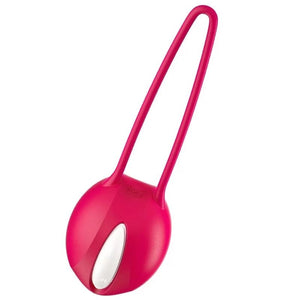 Fun Factory – Smartball uno blanc/inde rouge