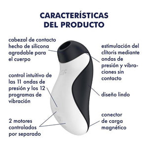 Satisfyer – Stimulateur + vibration orca
