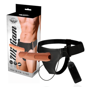 Harness Attraction – Willian hollow rnes avec vibrateur 17 cm -o- 4.5 cm