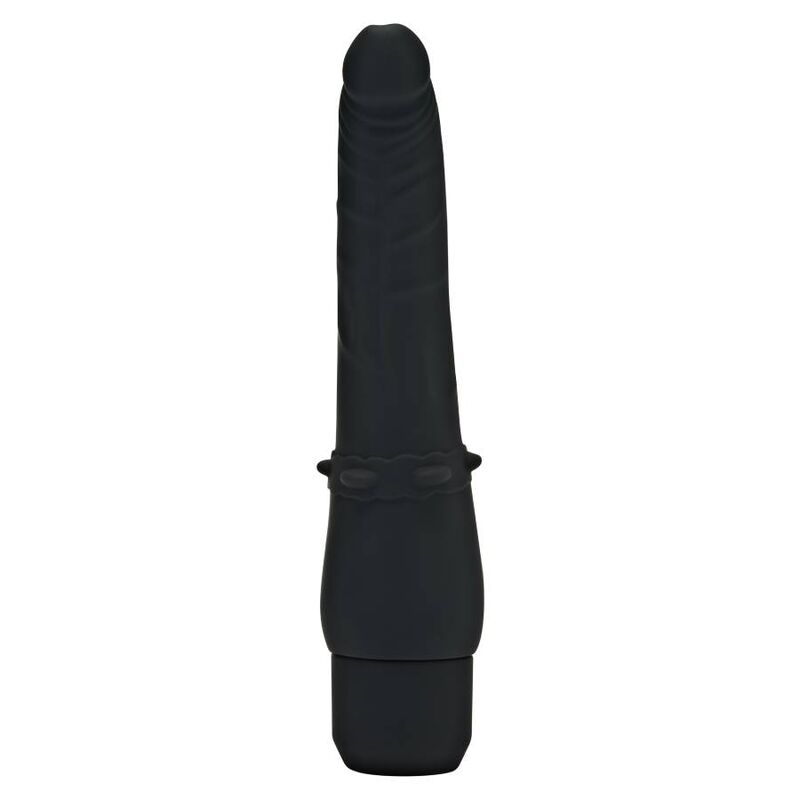 WORD ECHT - KLASSIEKE, GLADDE VIBRADOR NEGRO