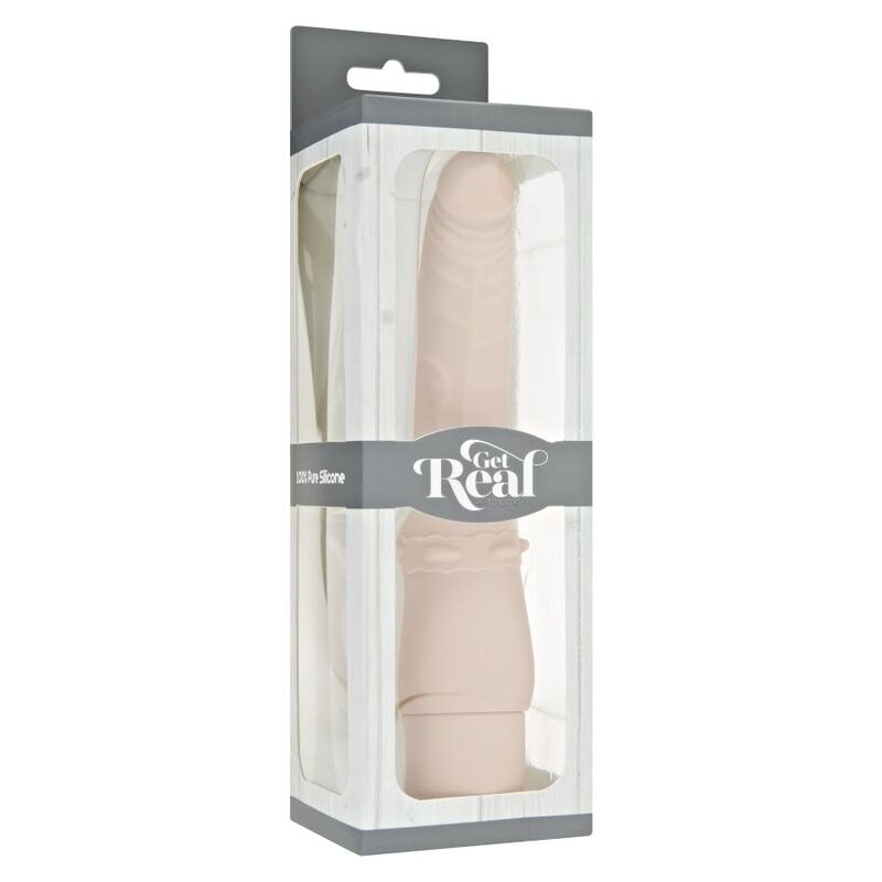 WORD ECHT - KLASSIEKE SOEPELE VIBRADOR NATUURLIJK