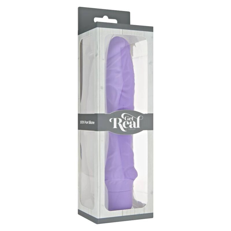 WORD REAL - KLASSIEKE GROTE VIBRADOR MORADO