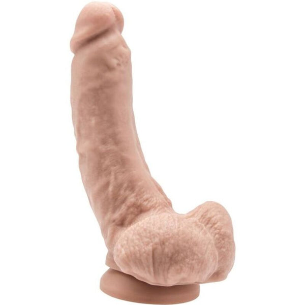 GET REAL - DILDO 20.5 CM WITH TESTICULOS NATURAL