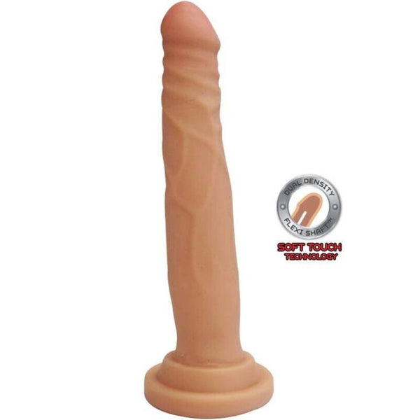Gode réaliste double densité TPE 19 cm
