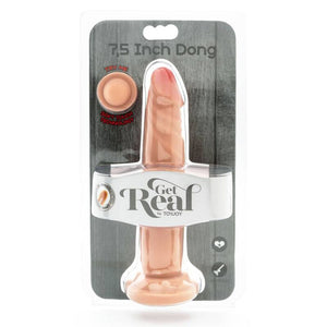 Gode réaliste double densité TPE 19 cm