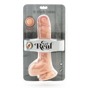 Gode réaliste double densité TPE 23 cm