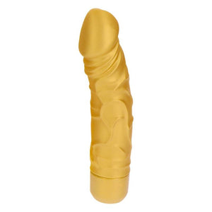 Gode vibrant original Gold Dicker 20 cm