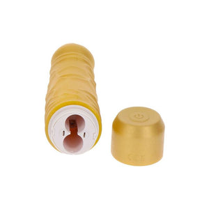 Gode vibrant original Gold Dicker 20 cm