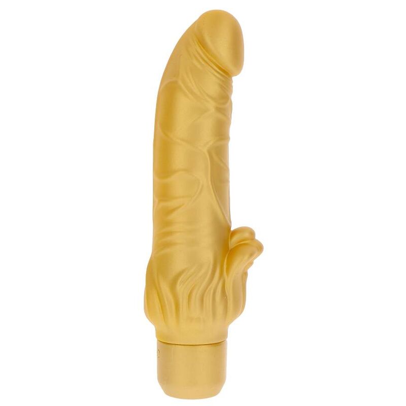 WORD ECHT - GOLD DICKER STIM VIBRADOR DORADO